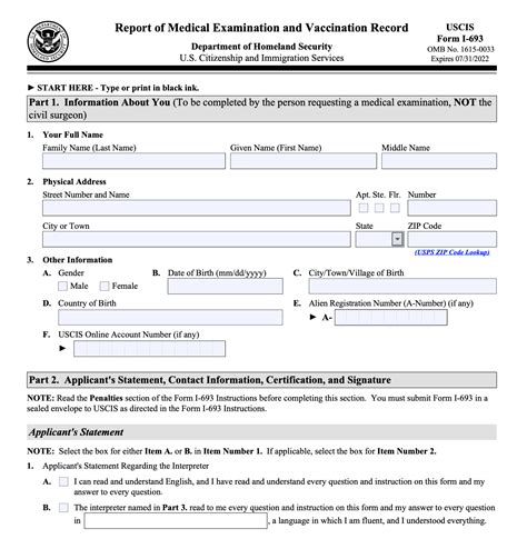 Medical Examination of Aliens/Immigrants .